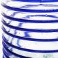 Cobalt Blue Spiral 10 oz Tumblers (set of 6)